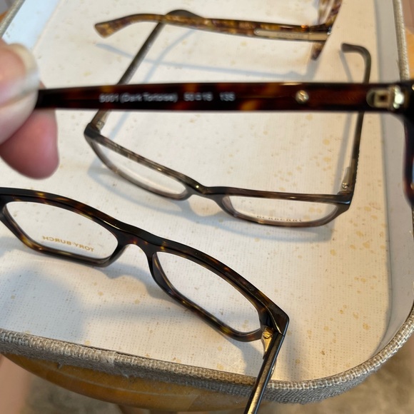 4 eyeglass frames 2-Coach 1-Tory Burch, one Burberry - Picture 7 of 10